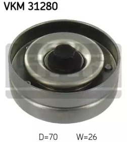 Ролик SKF VKM 31280